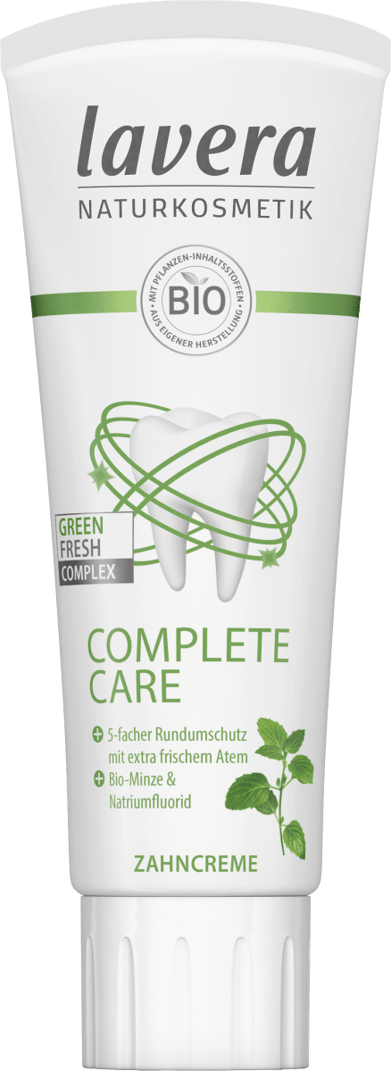 Зубная паста Complete Care с органической мятой 75 мл lavera