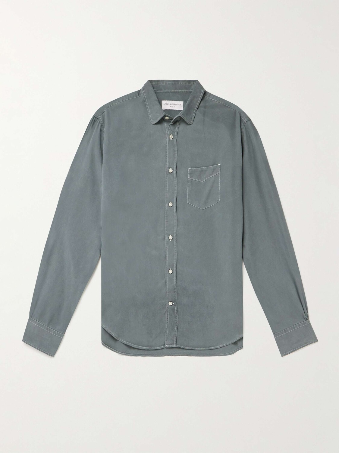 

Рубашка Lipp TENCEL из лиоцелла OFFICINE GÉNÉRALE, серый