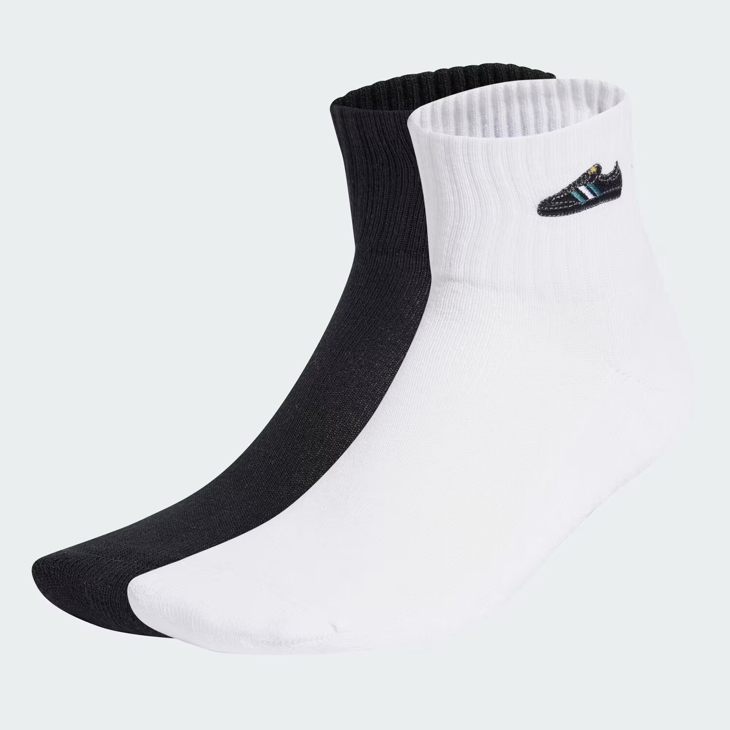 

Носки Samba до середины щиколотки, 2 пары Adidas, White/Black