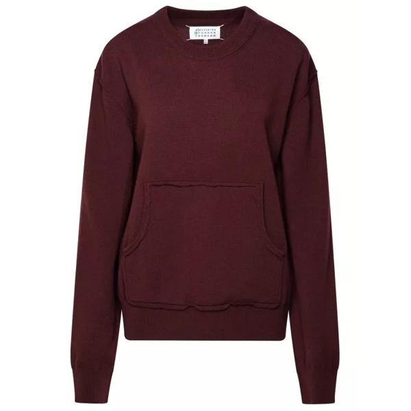 

Свитер cashmere blend sweater Maison Margiela, красный