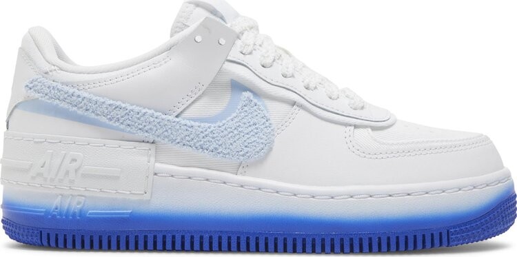 

Кроссовки Wmns Air Force 1 Shadow 'Chenille Swoosh - Blue Tint', белый