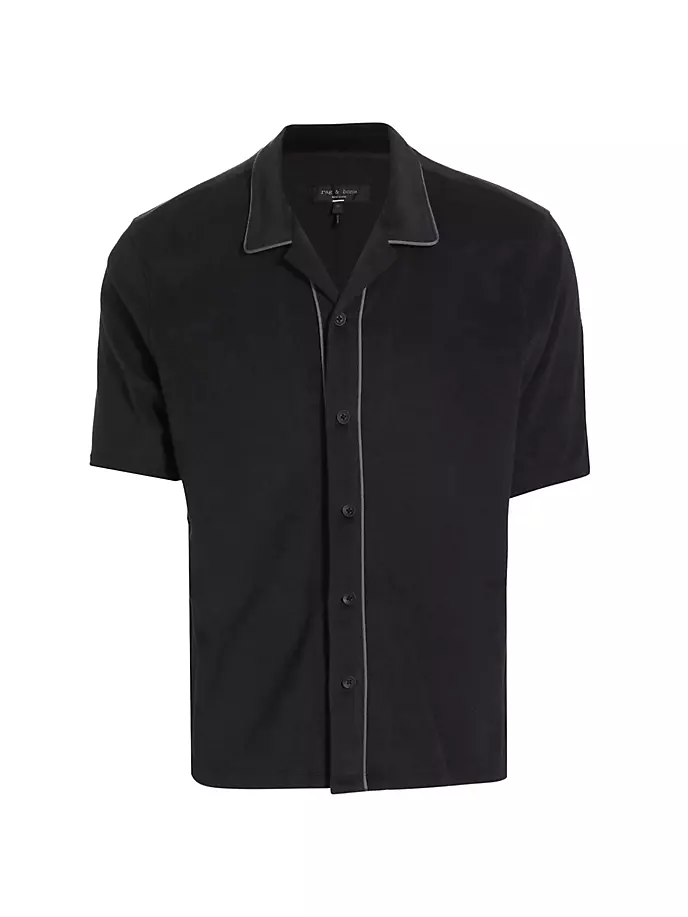 

Рубашка на пуговицах Avery Terry Rag & Bone, черный