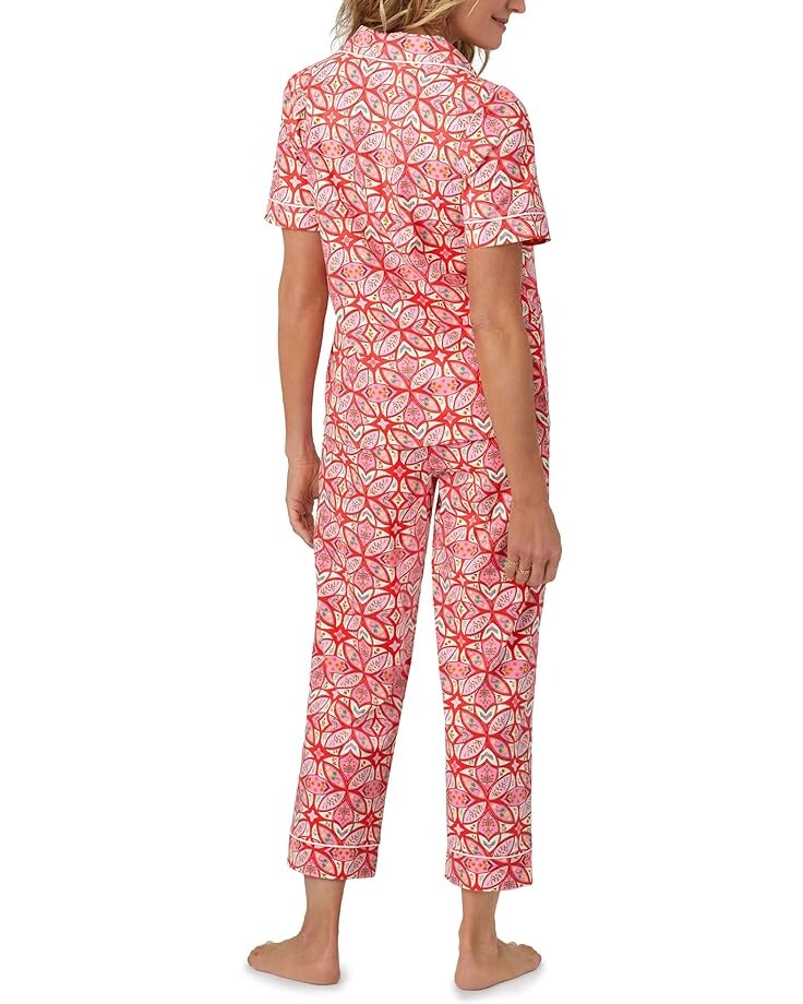 

Пижамный комплект Bedhead PJs Short Sleeve Cropped PJ Set, цвет Prairie Dawn
