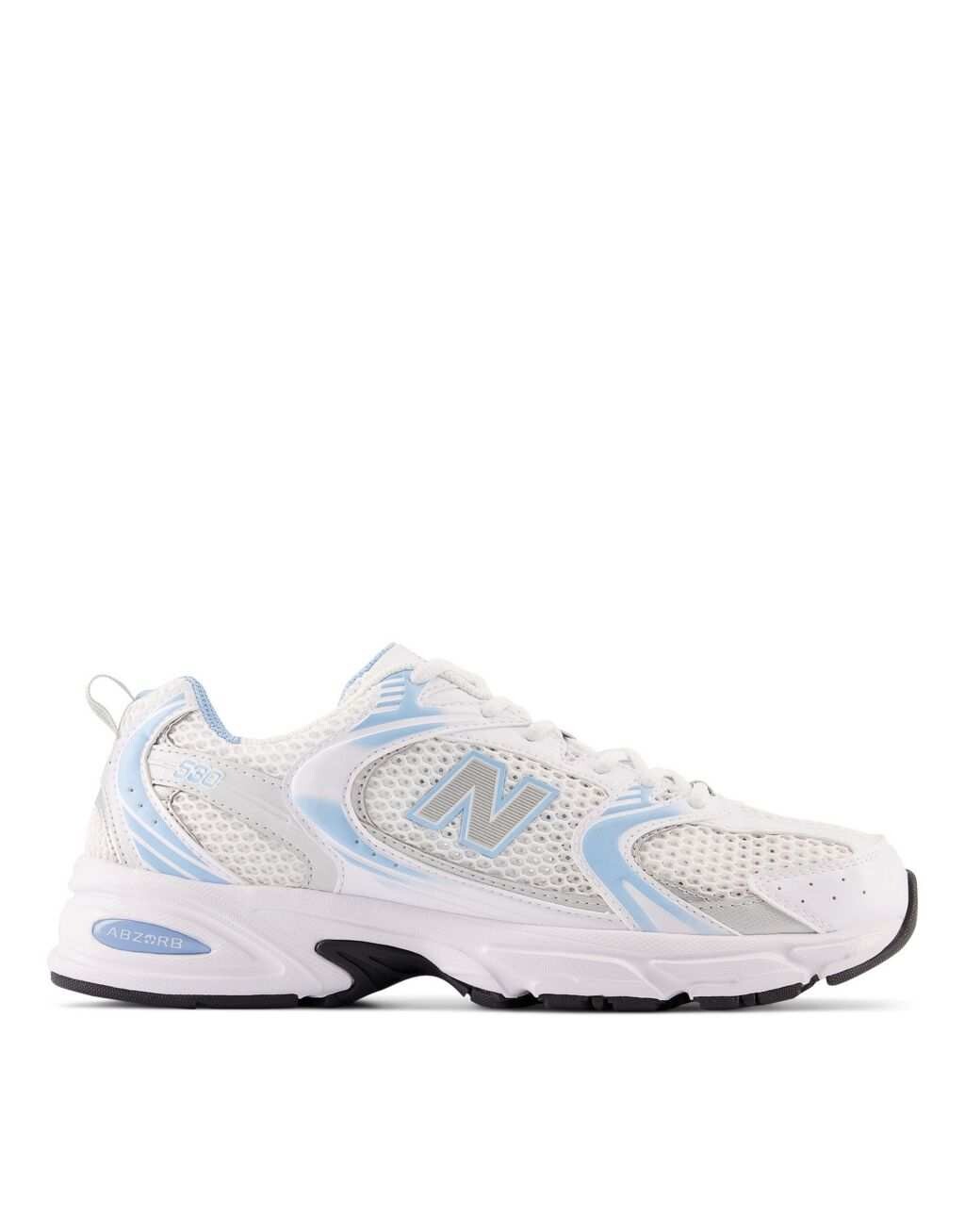 

Кроссовки New Balance 530 белого и голубого цветов., Белый
