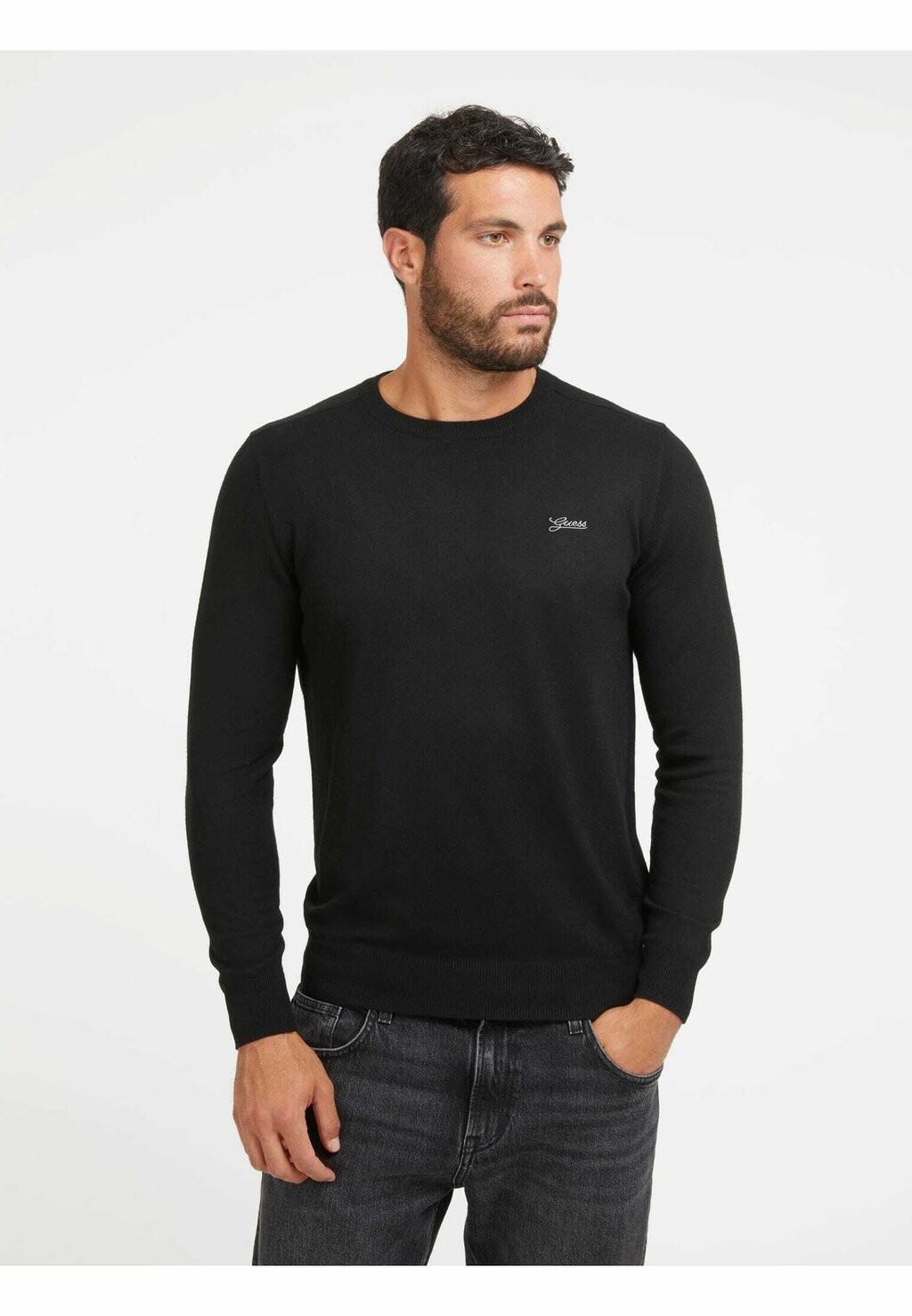 

Свитер Rundhalsausschnitt Guess, цвет schwarz