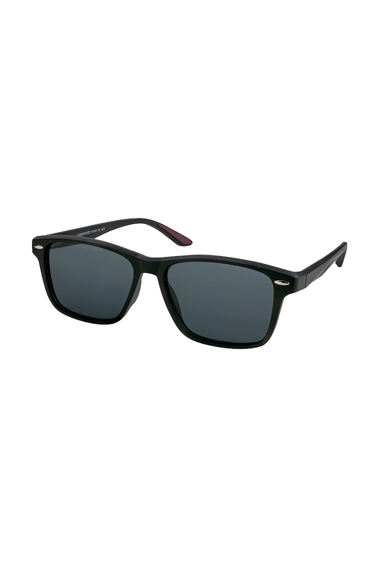 Поляризованные прямоугольные солнцезащитные очки Emily Westwood, черный