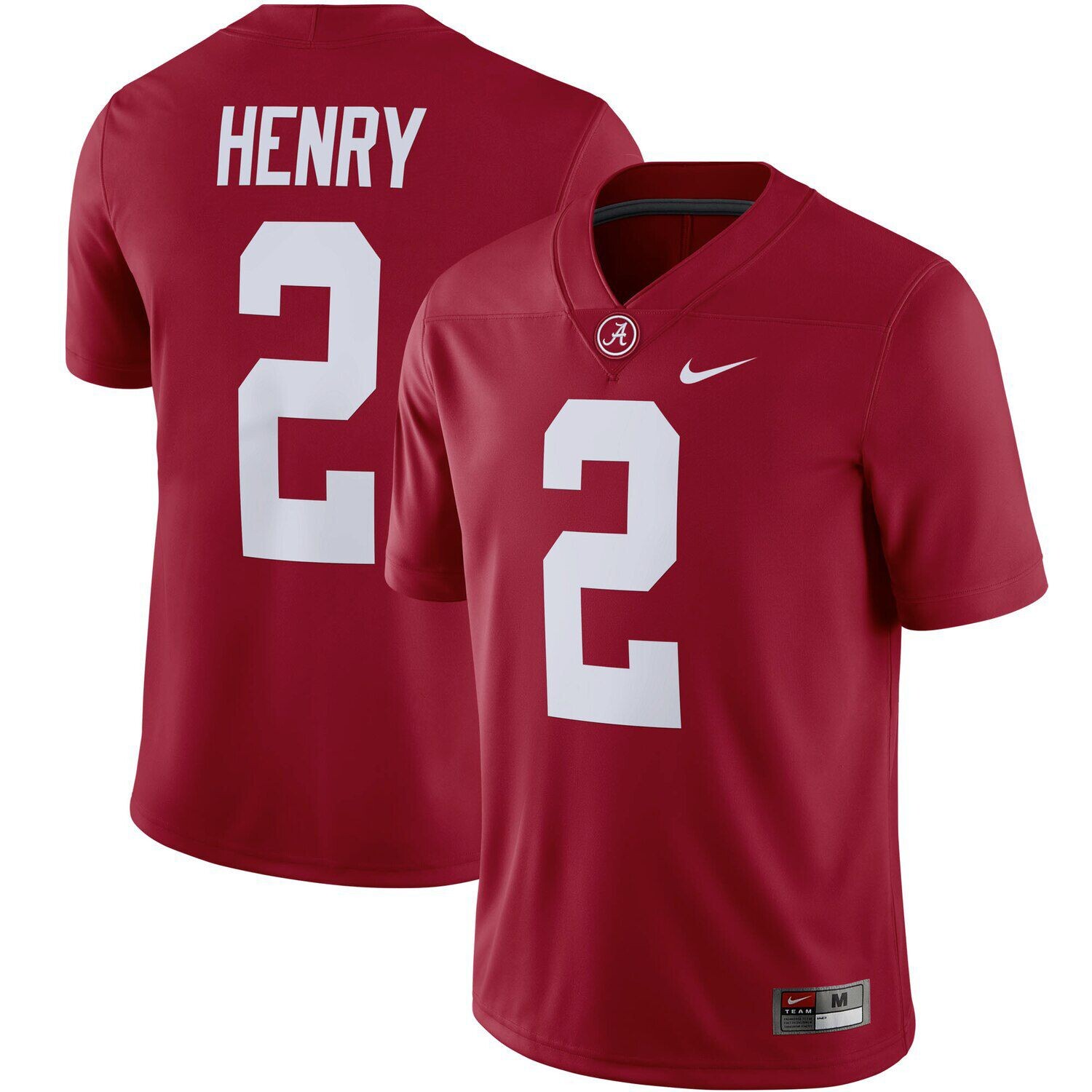 

Мужское игровое джерси Derrick Henry Crimson Alabama Crimson Tide Alumni Player Nike