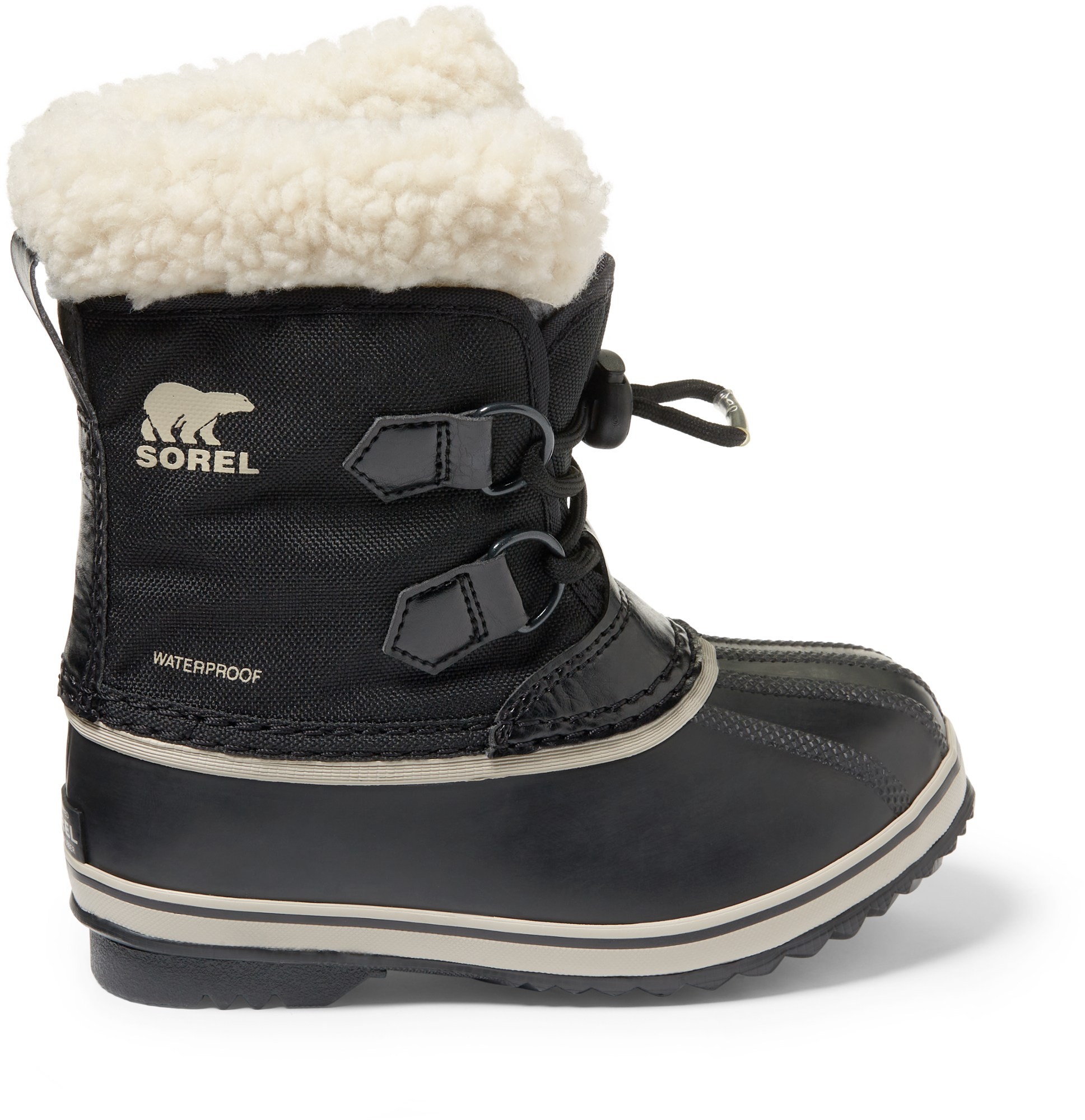 цена Зимние нейлоновые ботинки Yoot Pac — детские Sorel, черный