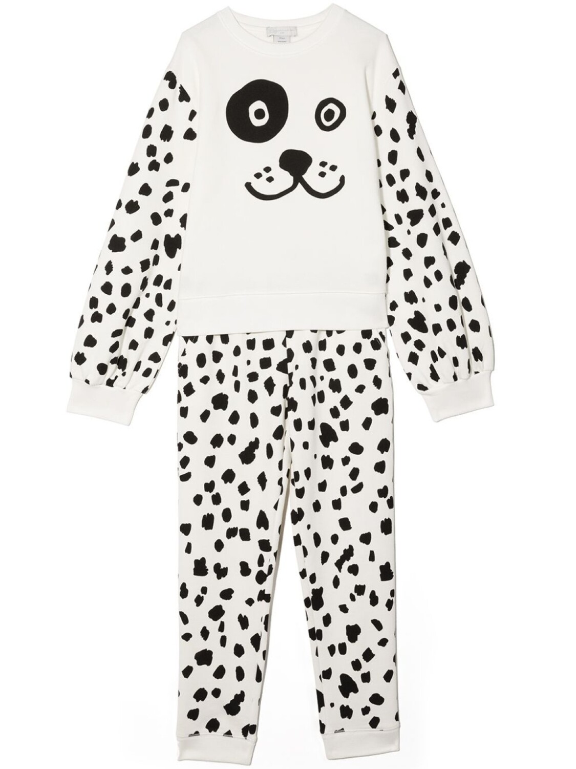 

Stella McCartney Kids спортивный костюм с принтом, белый