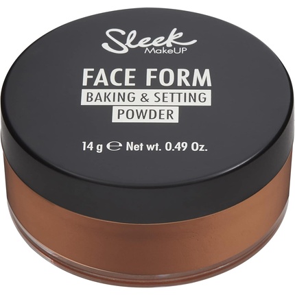 Пудра для выпечки и фиксации Sleek MakeUP Face Form Легкая формула, глубокая, 14 г