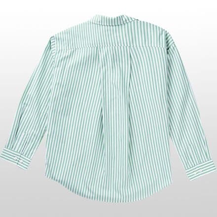 Рубашка оверсайз с длинными рукавами Sidney женская Brixton, цвет Leprechaun рубашка brixton sidney woven розовый