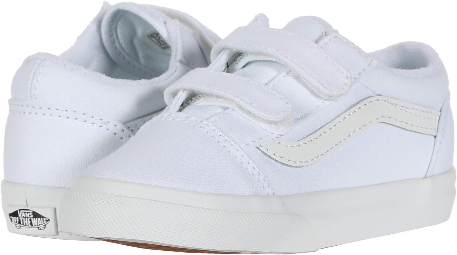 

Кроссовки Old Skool V Vans, цвет True White/True White