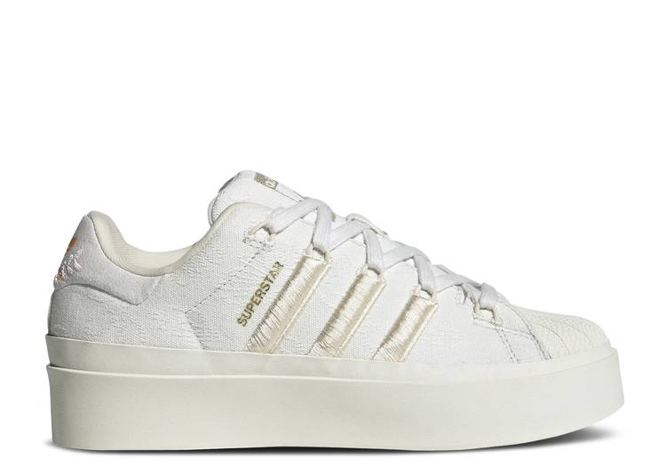 Adidas superstar embroidered hot sale sneakers