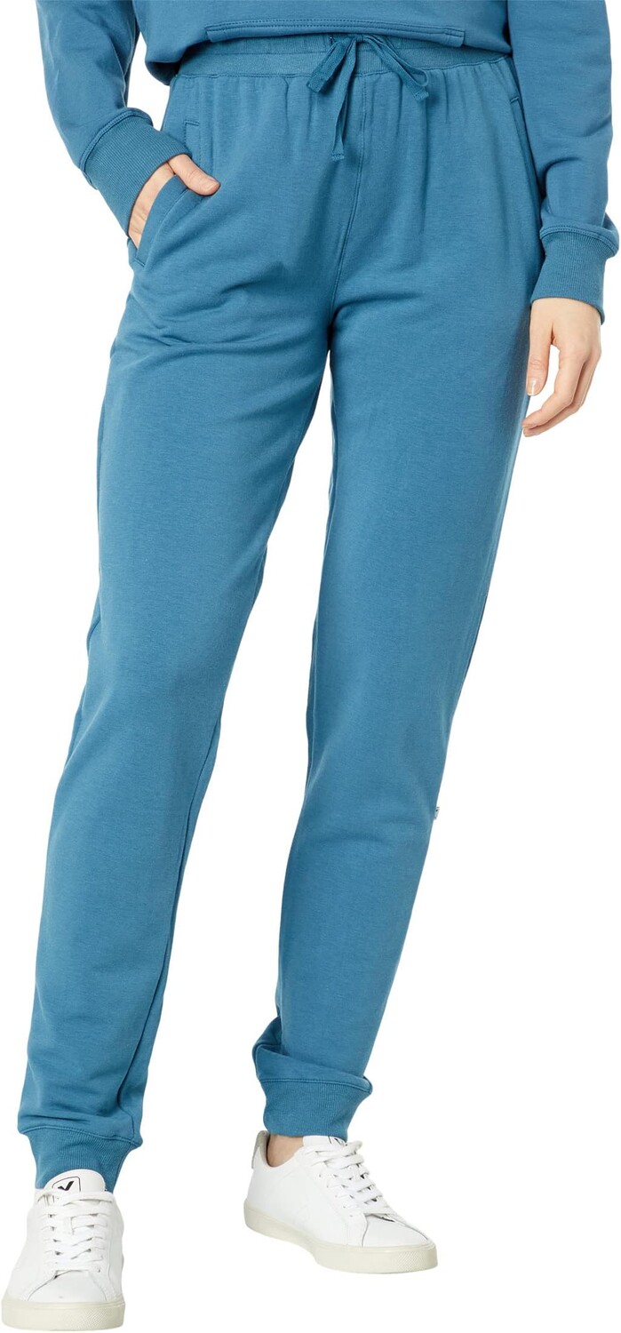 

Флисовые джоггеры Kickee Pants, цвет Deep Sea