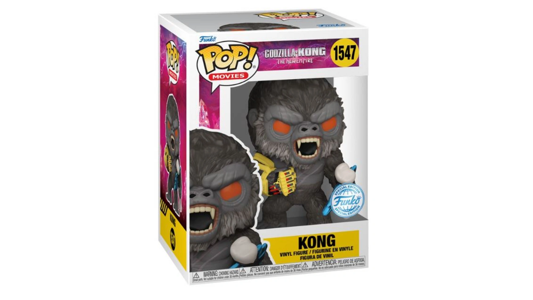 

Funko - Pop! Годзилла против Конга: Новая Империя Конг (Битва) Винил