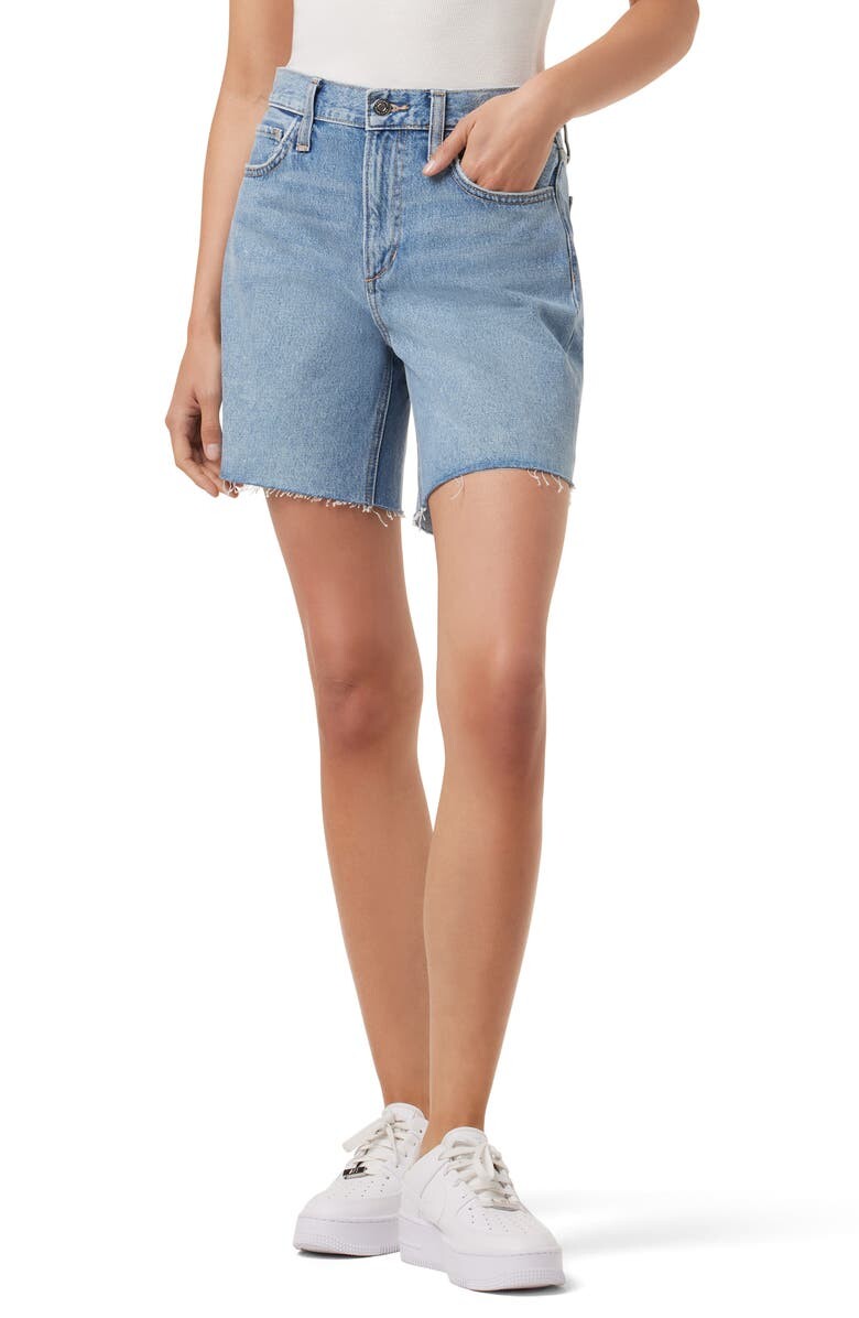 

Свободные джинсовые шорты Tommy Raw Hem FAVORITE DAUGHTER