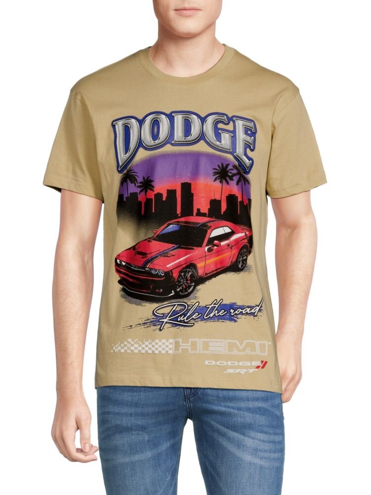 

Футболка Dodge Hemi с графическим рисунком Reason, хаки