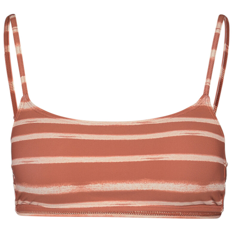 

Верх бикини Roxy Women's Beach Classics Basic Bra, цвет Cedar Wood Happy Stripe