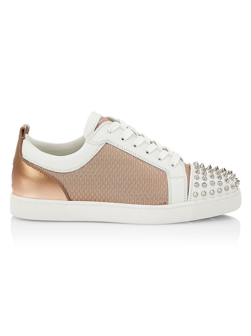 

Низкие кроссовки Varsijunior с заклепками Christian Louboutin, белый