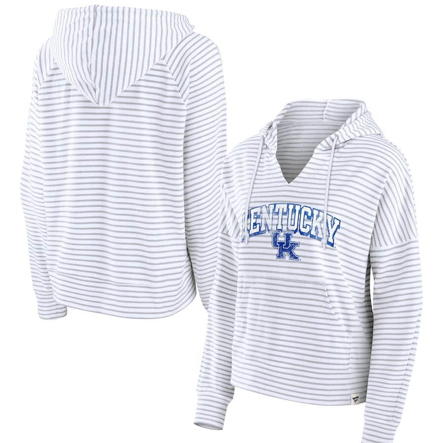 

Пуловер с капюшоном Fanatics Branded Kentucky Wildcats, белый
