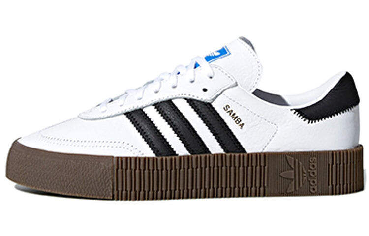 

Кроссовки женские Adidas Originals Sambarose White Black Gum