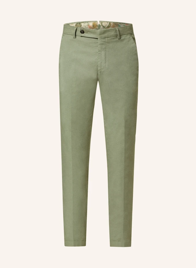 Очень узкие брюки чиносы Berwich, зеленый