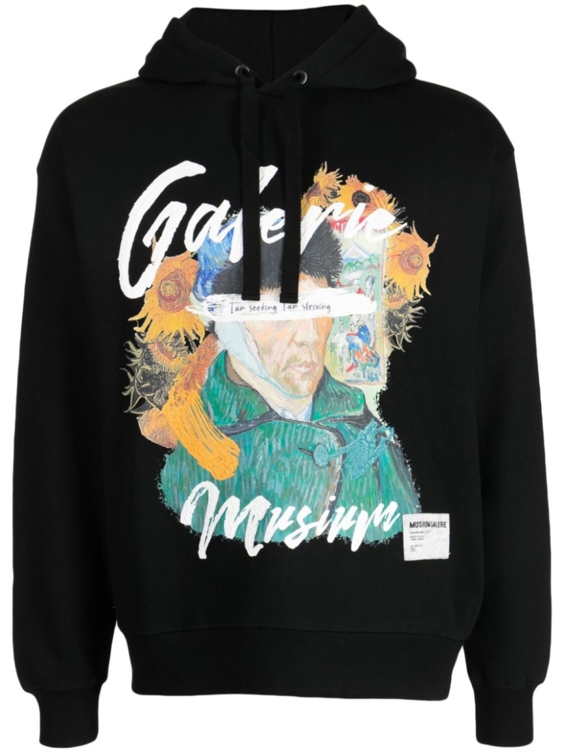 

Musium Div. худи Van Gogh с кулиской, черный