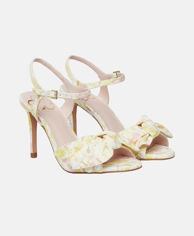 

Сандалии с ремешком на щиколотке Ted Baker, желтый