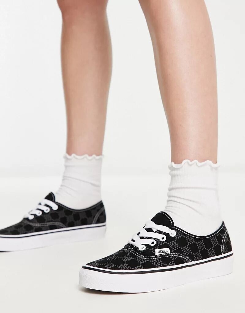 

кроссовки Vans Authentic с монограммой