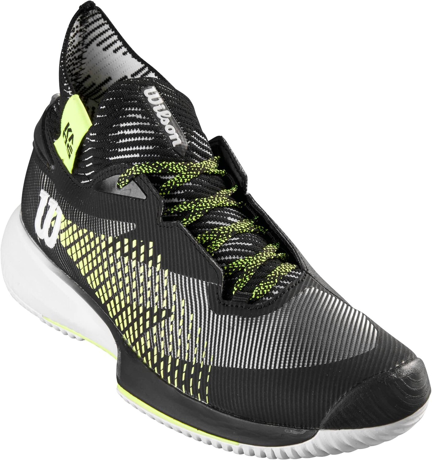 

Кроссовки Kaos Rapide SFT Tennis Shoes Wilson, цвет White/Black/Safety Yellow