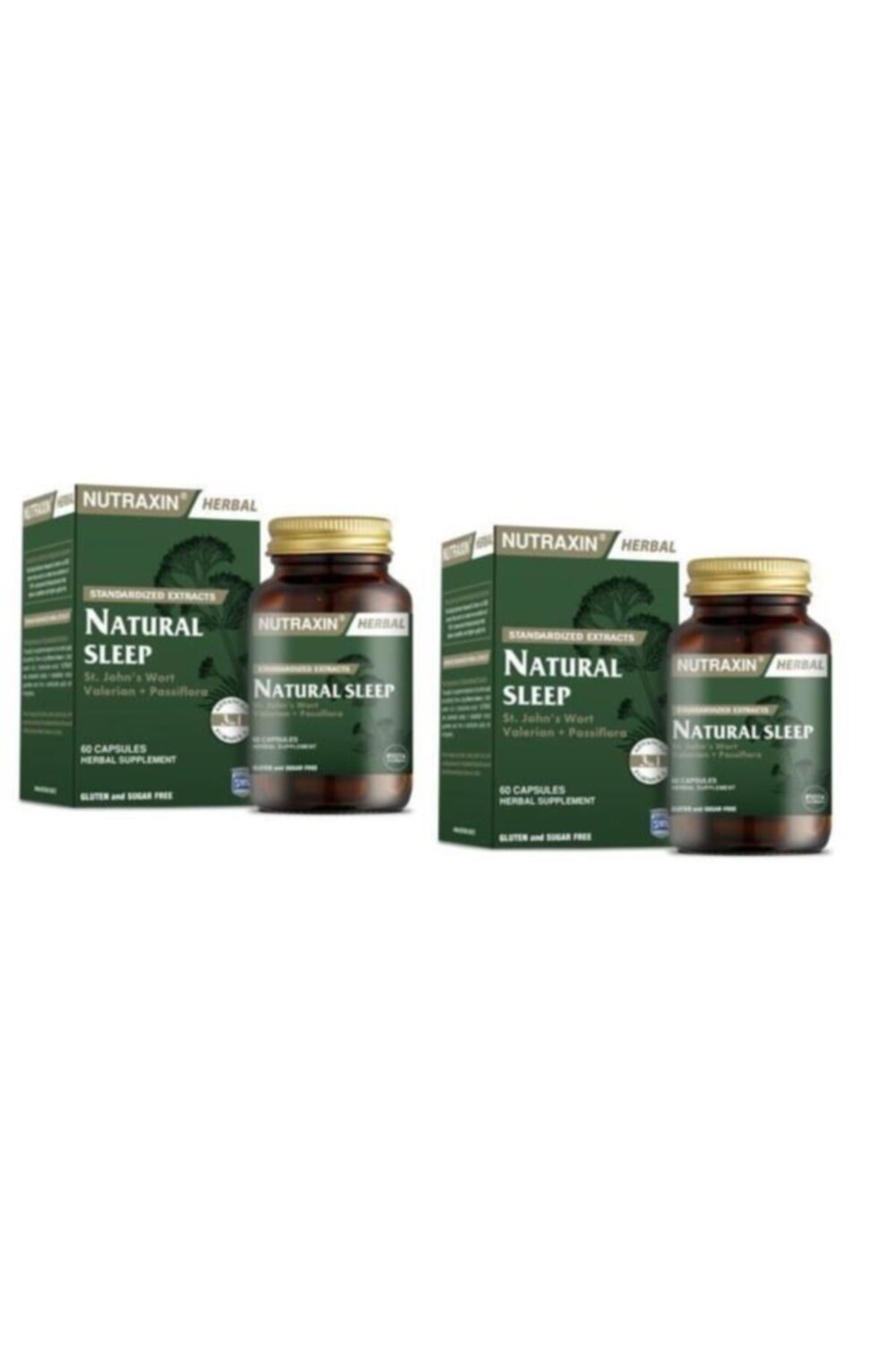 

Nutraxin Натуральный сон, 60 капсул, 2 шт.