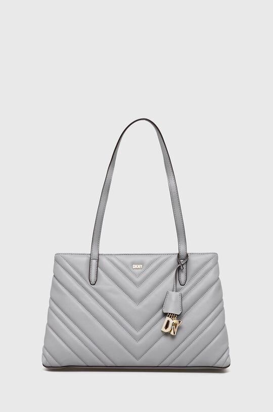 

Кожаная сумочка Дкны DKNY, серый