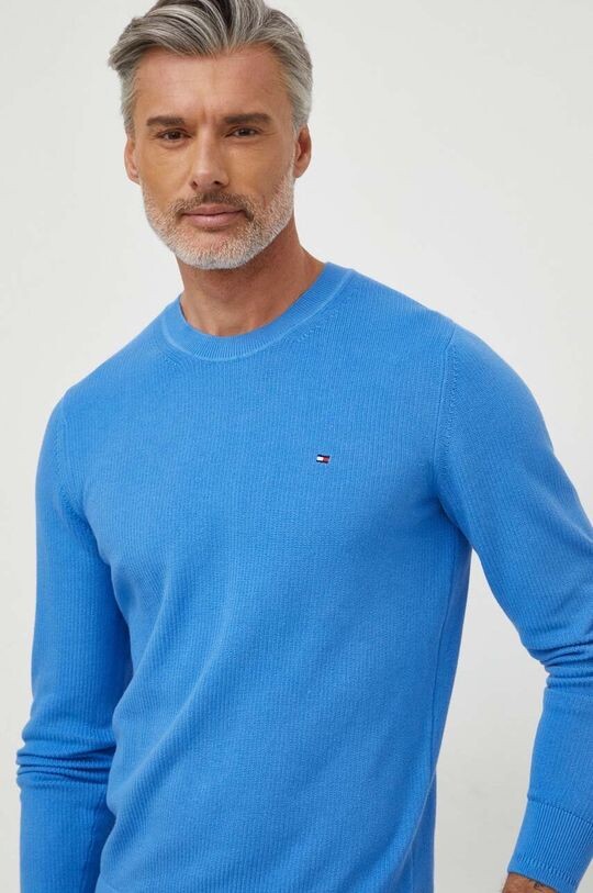 

Хлопковый свитер Tommy Hilfiger, синий