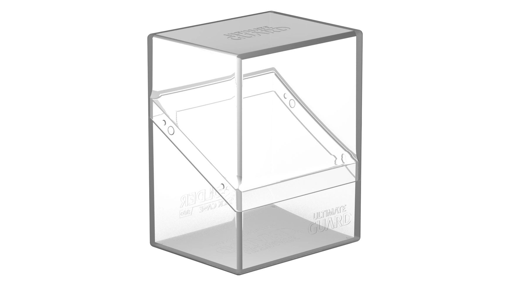 Чехол Ultimate Guard Boulder Deck: 80+ прозрачных коробок для карточек Ultimate Guard стандартного размера