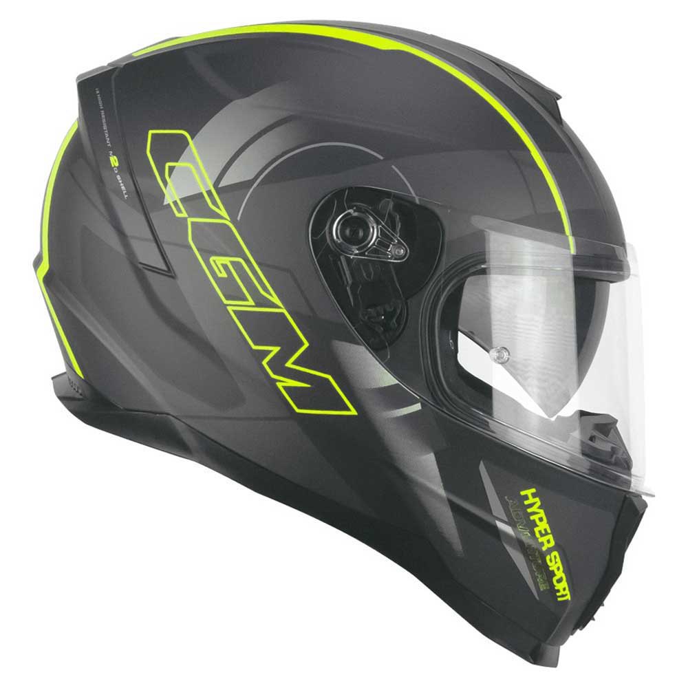 Шлем полнолицевой Cgm 321G Atom Sport, серый