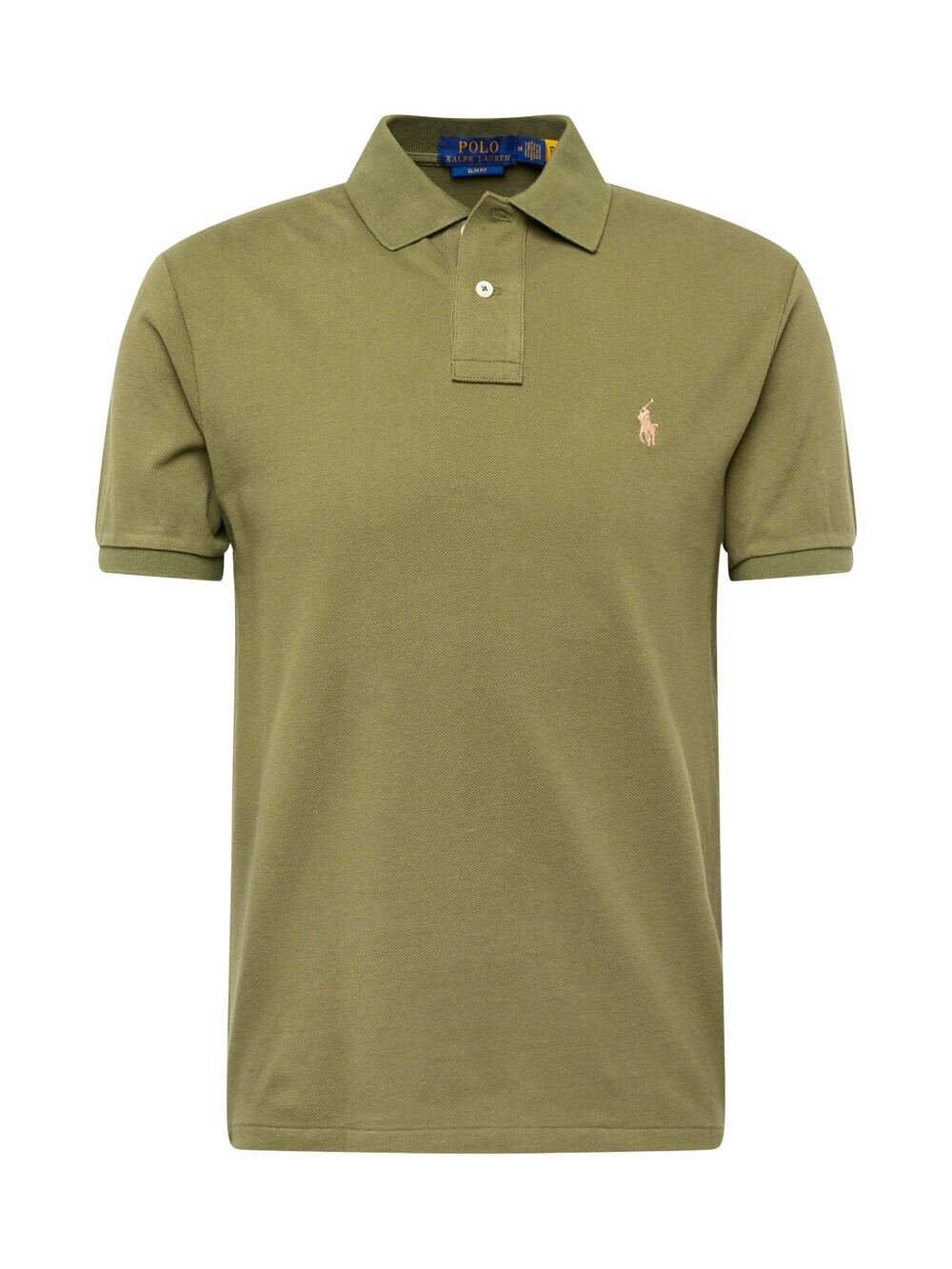 

Узкая футболка Polo Ralph Lauren, оливковое, Зеленый