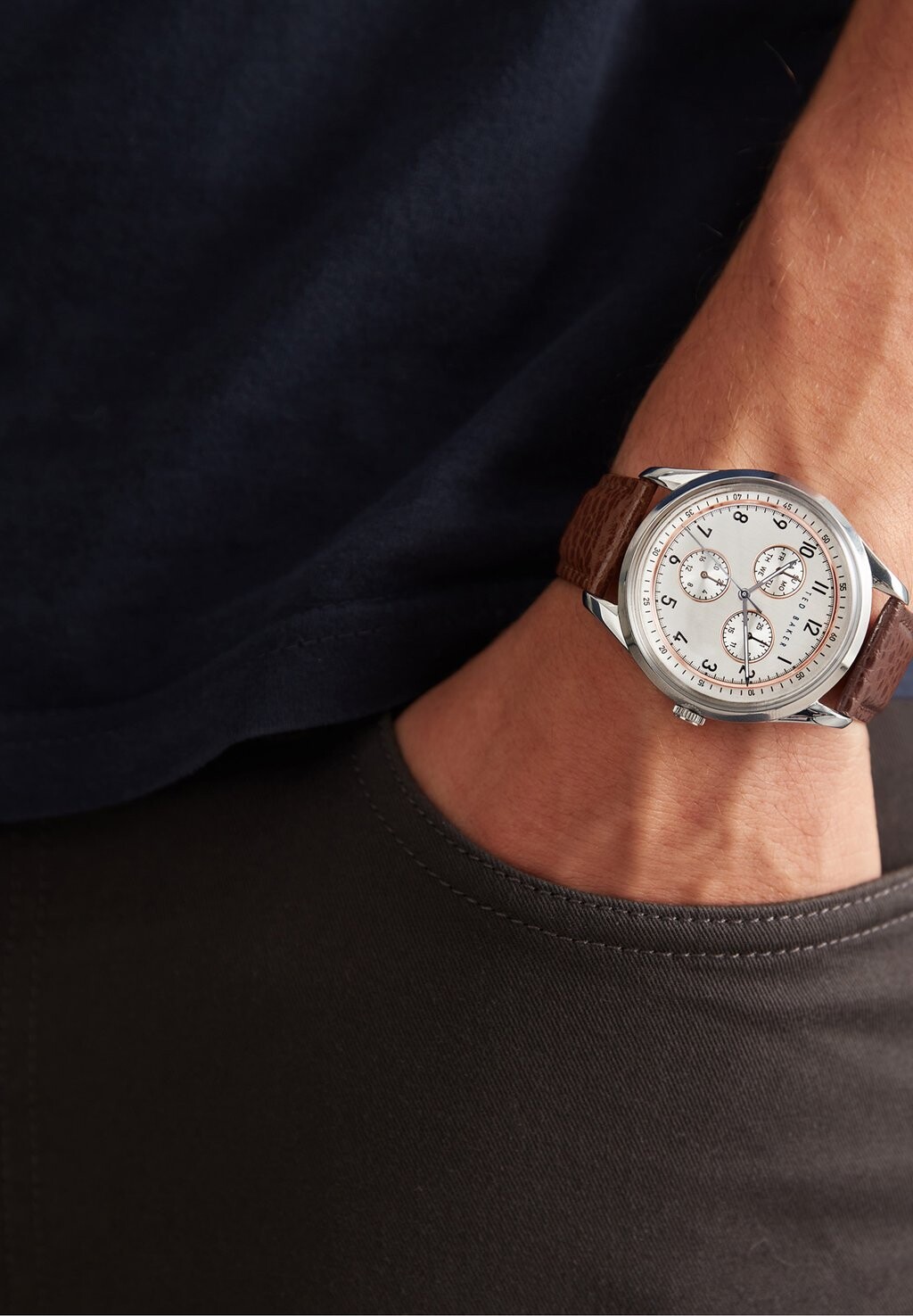 

Хронограф Daquir Multi Ted Baker, коричневый