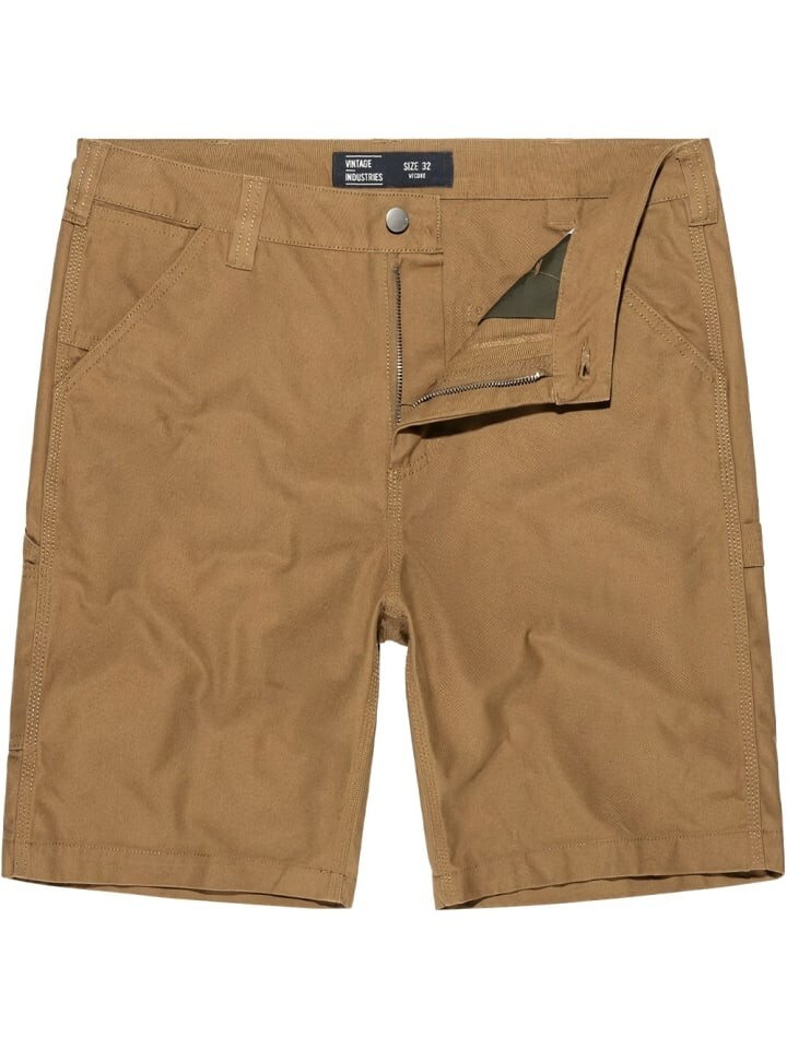 

Тканевые шорты Vintage Industries, коричневый