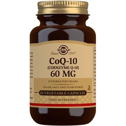 Solgar CoQ-10 60 мг растительные капсулы solgar вегетарианский coq 10 60 мг 180 растительных капсул
