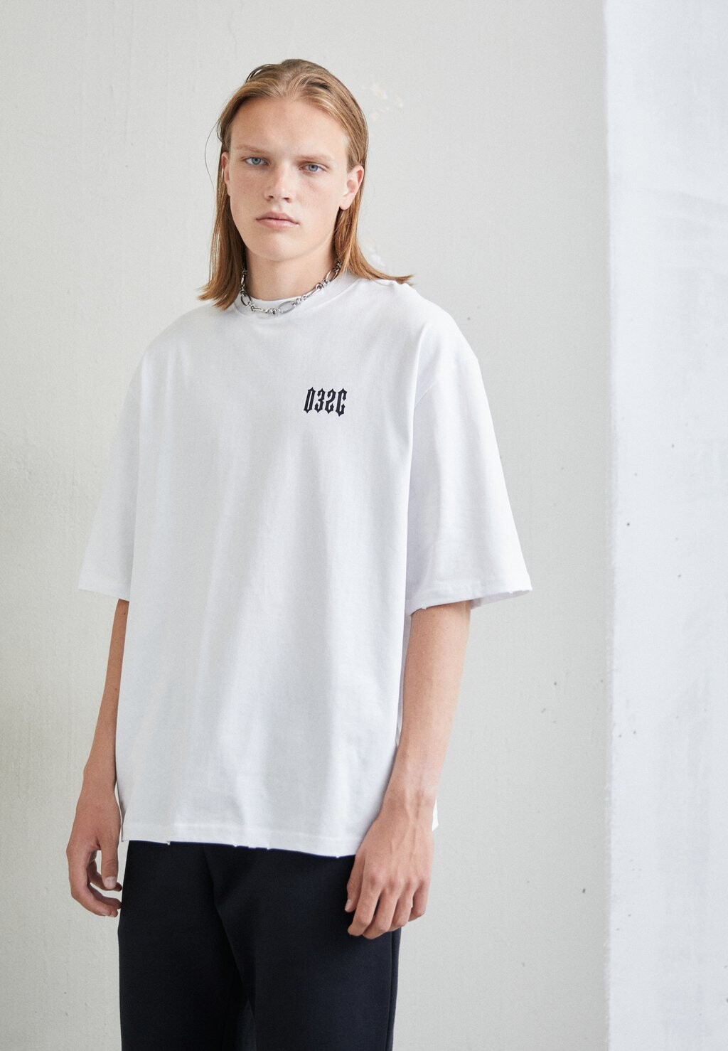 

Футболка с принтом CRUX BOX CUT UNISEX 032c, белый