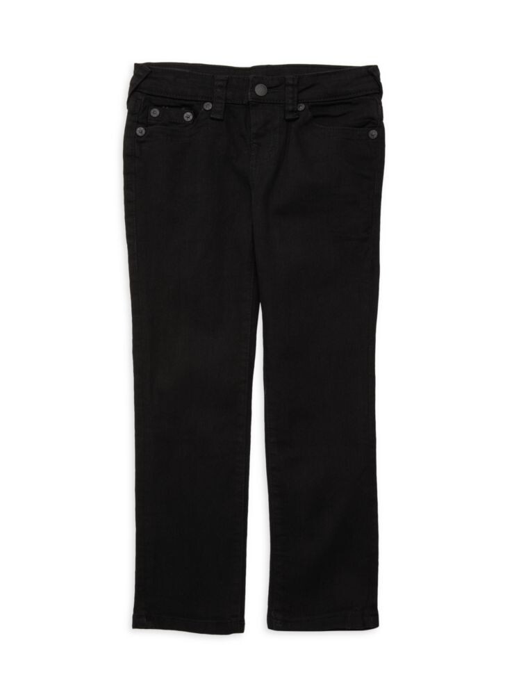 

Джинсы узкого кроя Geno для мальчика True Religion, черный