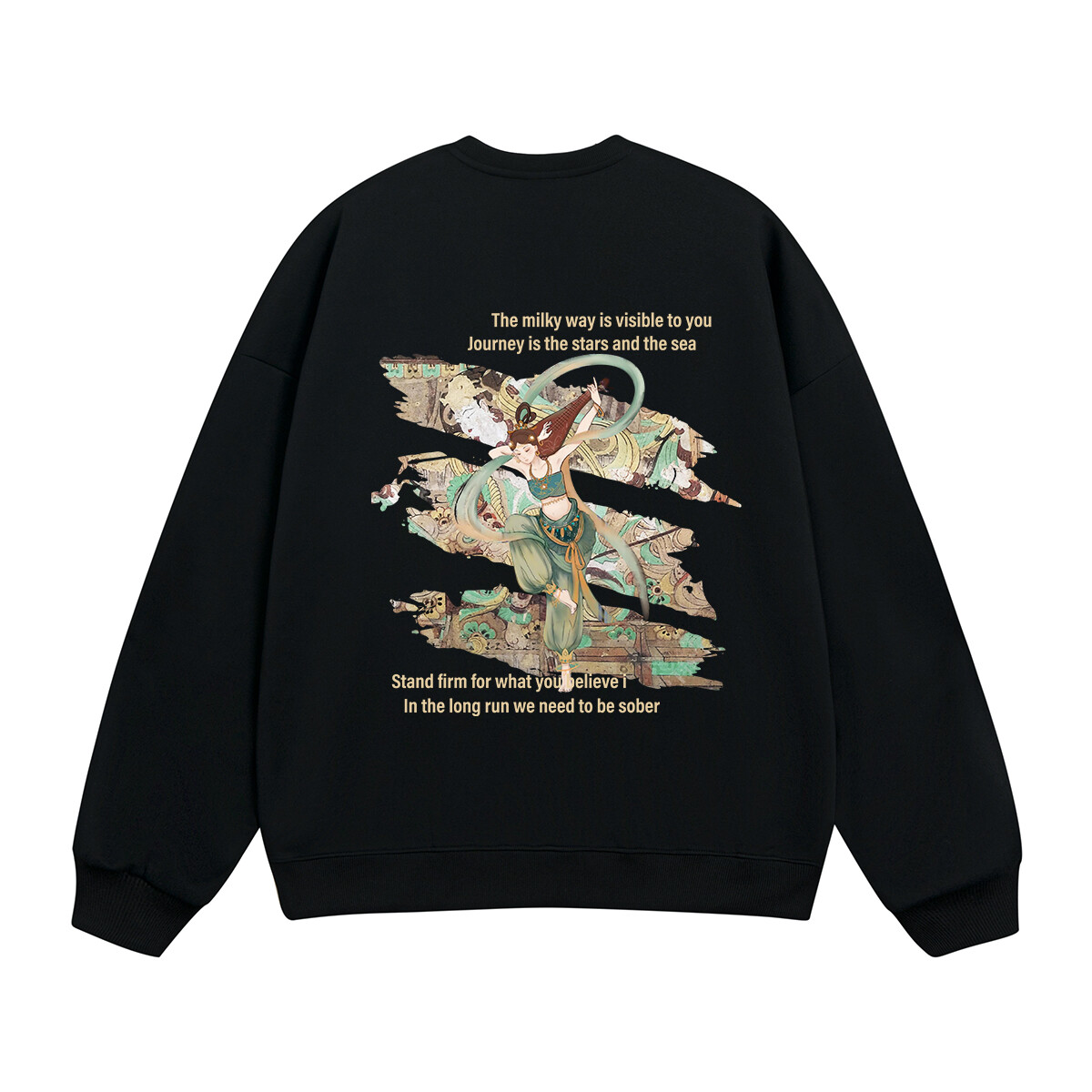 

Dunhuang Cultural Creationdunhuang Inspiration Толстовка унисекс DUNHUANG INSPIRATION, Бежевый (на флисовой подкладке)
