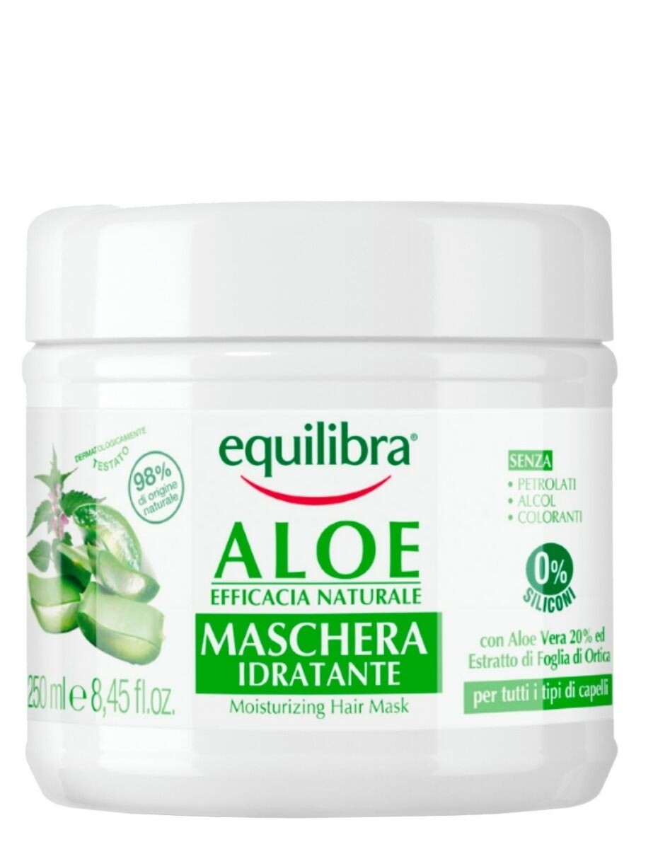 Маска для волос Equilibra Naturale Aloe, 250 мл