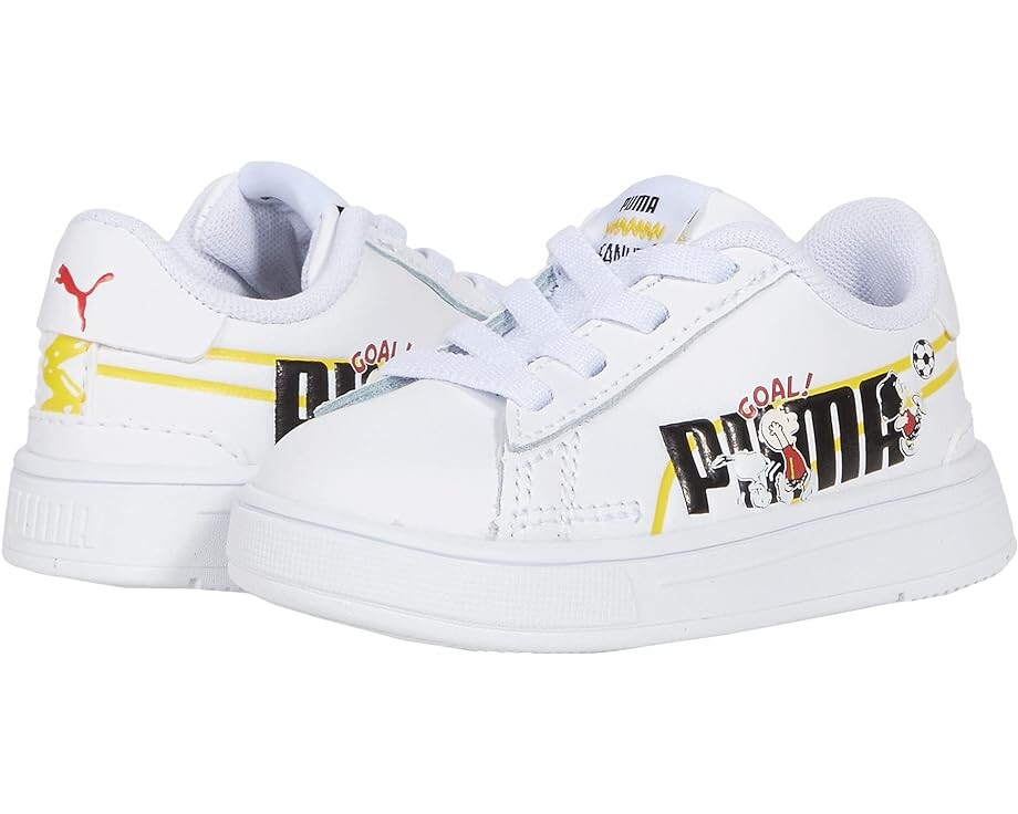 

Кроссовки Puma Peanuts Serve Pro Alternate Closure, цвет Puma White/Puma Black