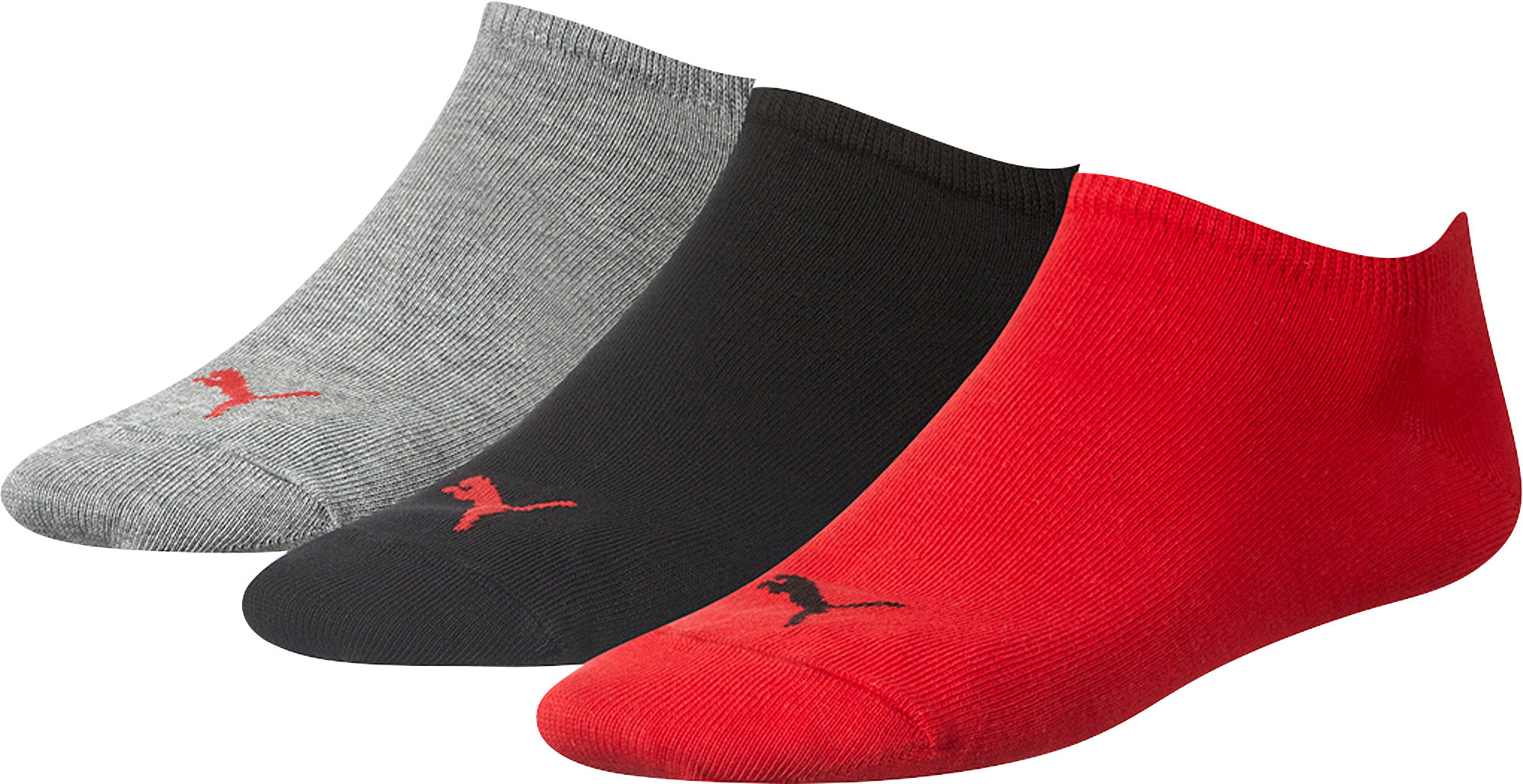Носки Puma Socks Unisex Sneaker 3 шт, красный носки puma socks unisex sport 3 шт белый