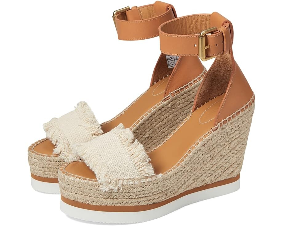 

Туфли See by Chloe Glyn Espadrille Wedge, естественный