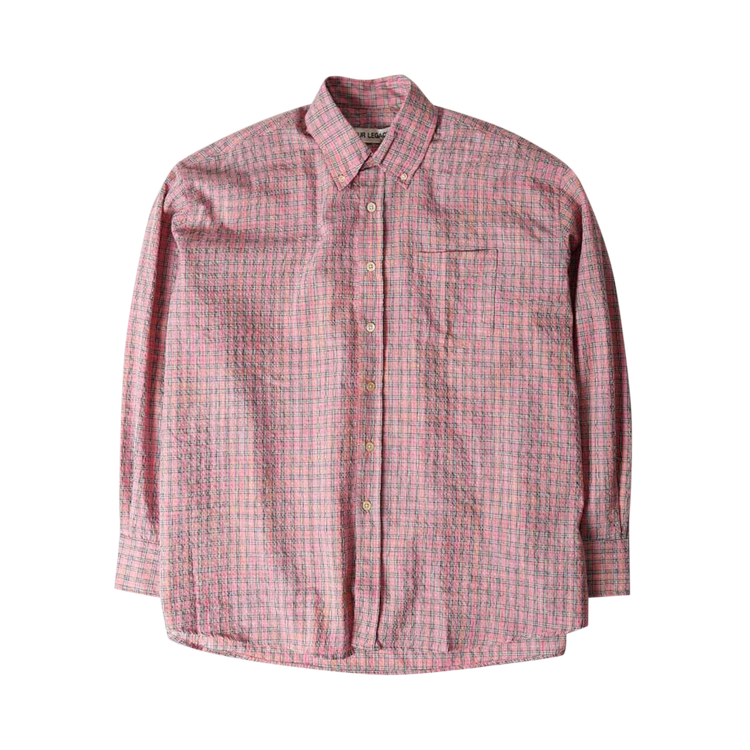 цена Рубашка Our Legacy Borrowed BD 'Pink Kumble Check', розовый