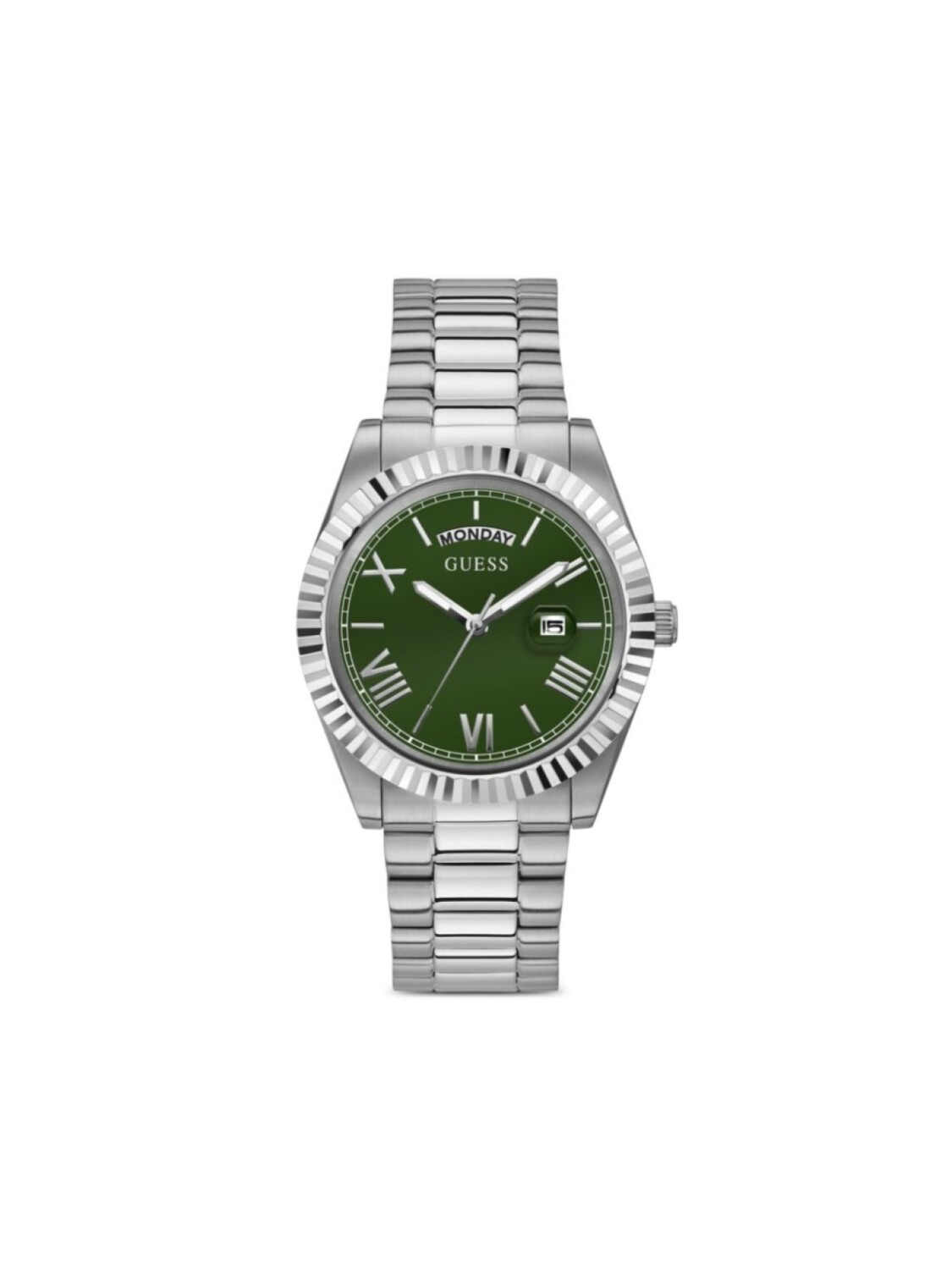 

Кварцевые наручные часы 42 мм GUESS USA, зеленый