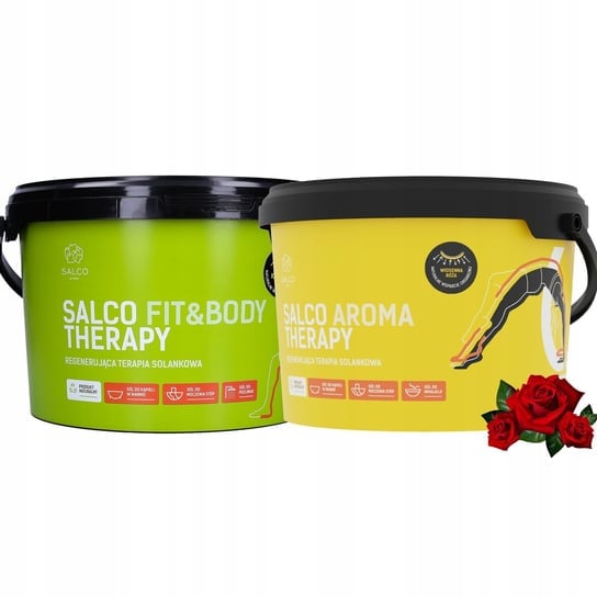 

Набор соли для ванн, ароматерапия, 2X3 кг Salco Sport Therapy + Aroma