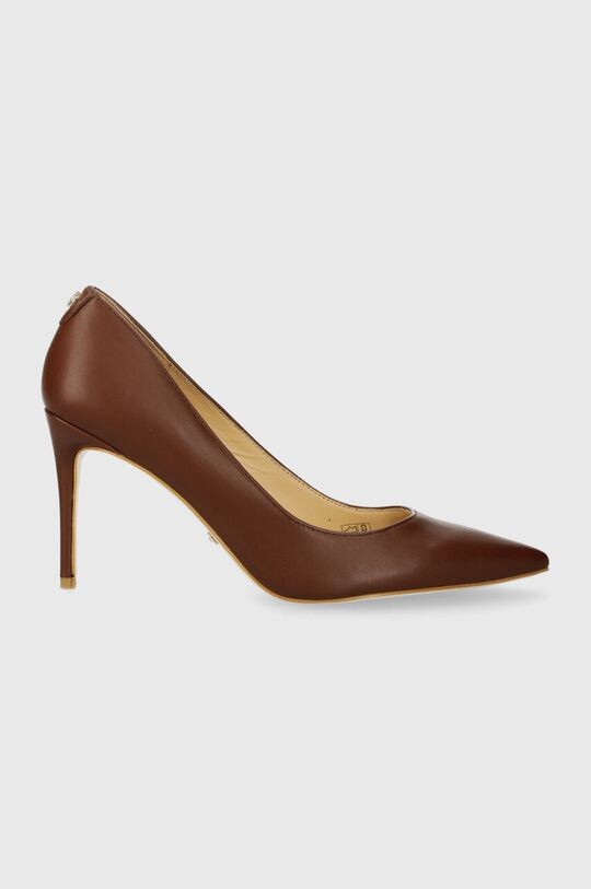 

Кожаные туфли RICA4 на высоком каблуке Guess, коричневый